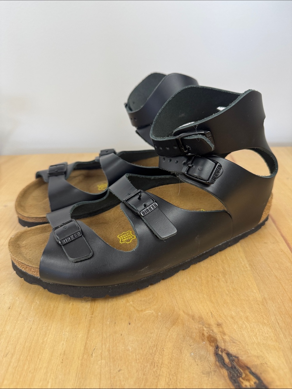 Birkenstock Athens Caged Sandal in Black size 40 Women’s 9 Men’s 7 - Picture 4 of 7